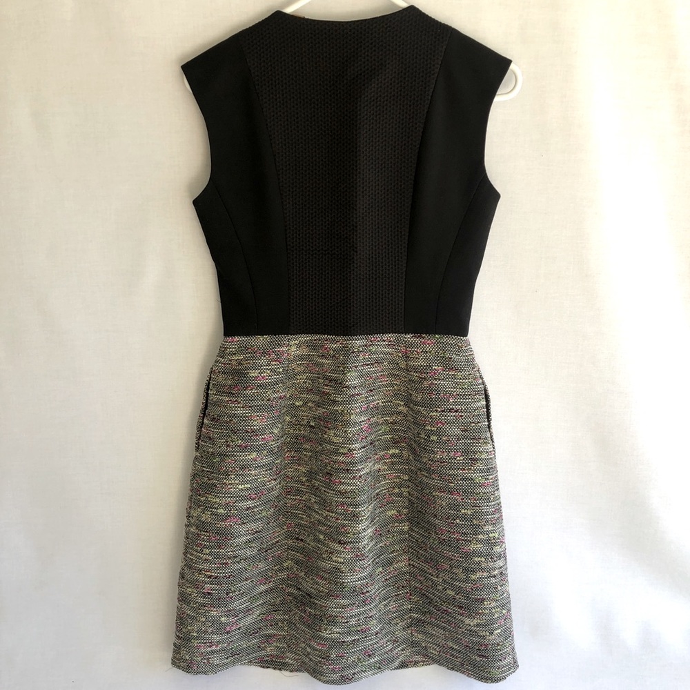 Ted Baker London Kyokod Boucle Zip Front Dress - Picture 8 of 11